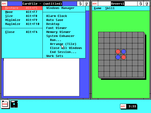 hDC Windows Manager - Tile